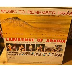 Music To Remember From Lawrence Of Arabia 33rpm VG+ AB37